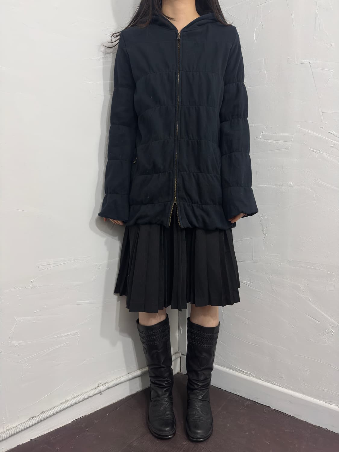 ecudorp twoway hood zipup 상품이미지2