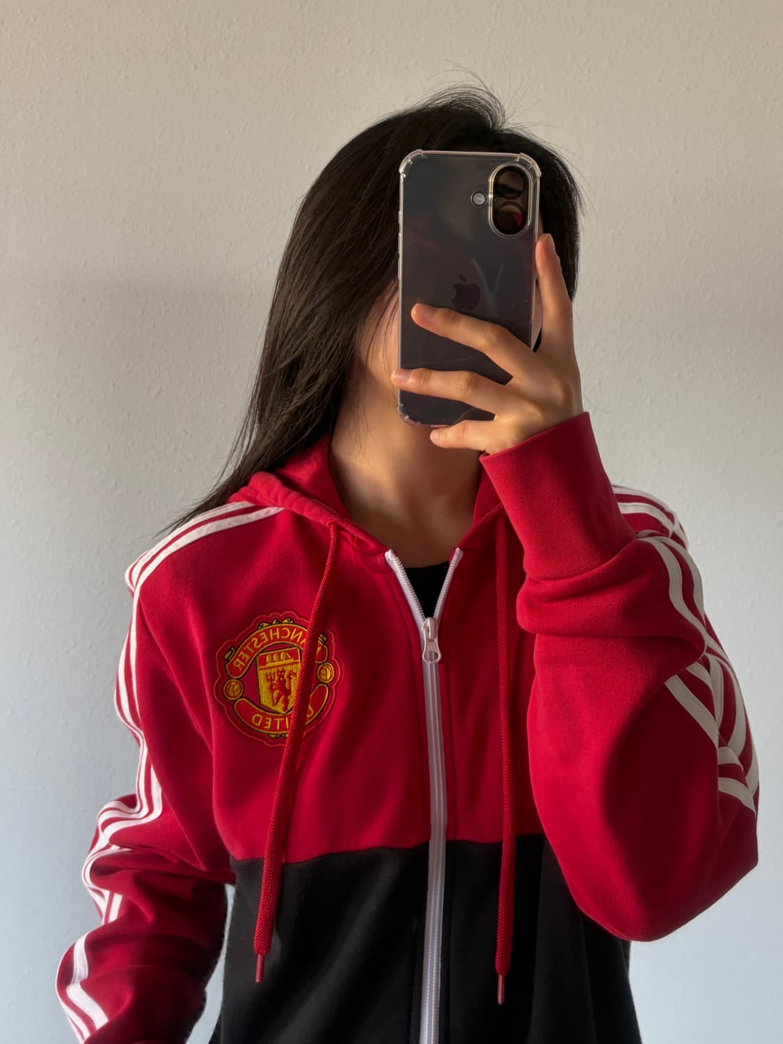 [L]아디다스 맨체스터 유나이티드 후드집업 상품이미지1