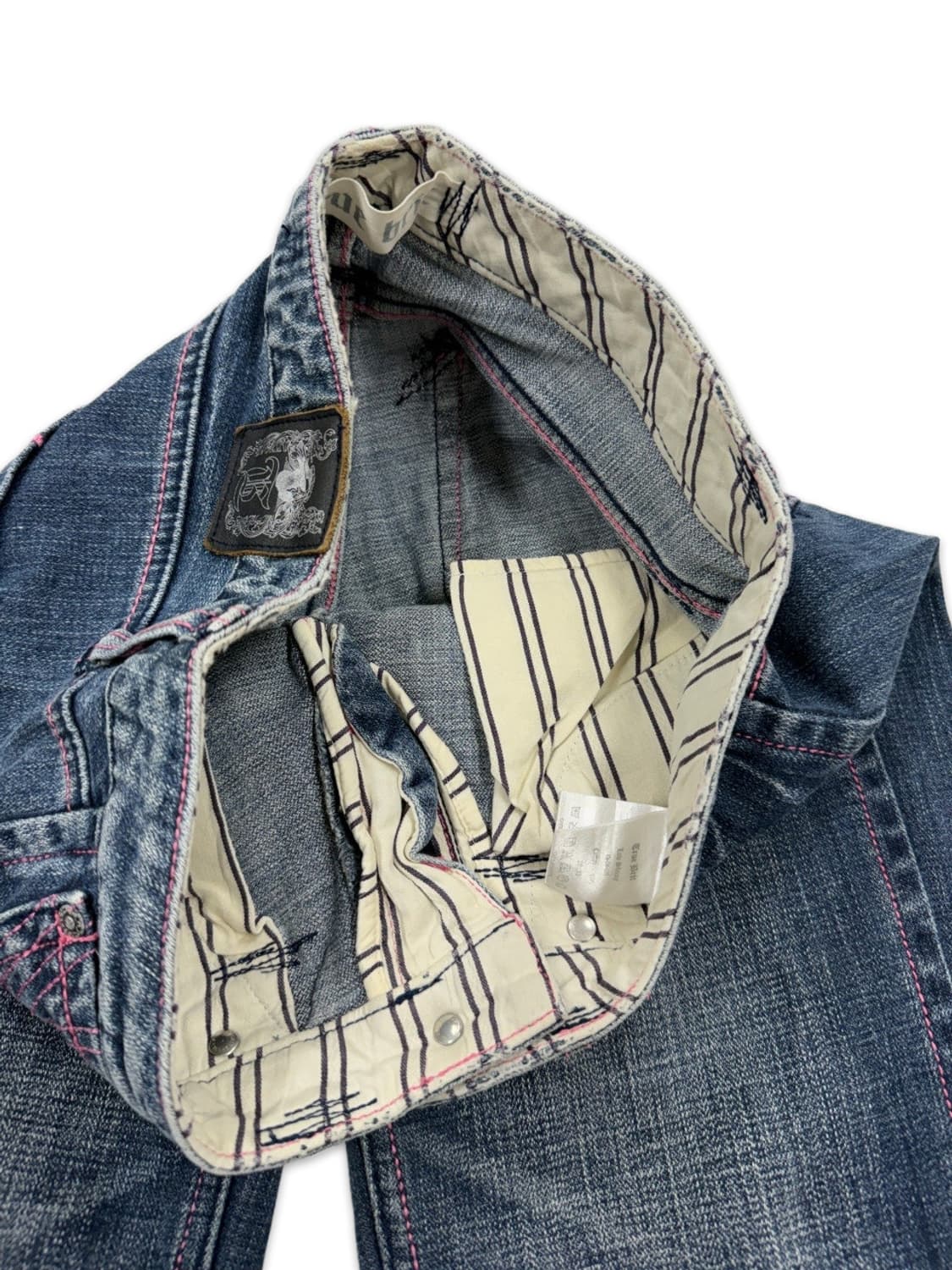 빈티지 true brit 로우라이즈 와이드 팬츠 상품이미지5