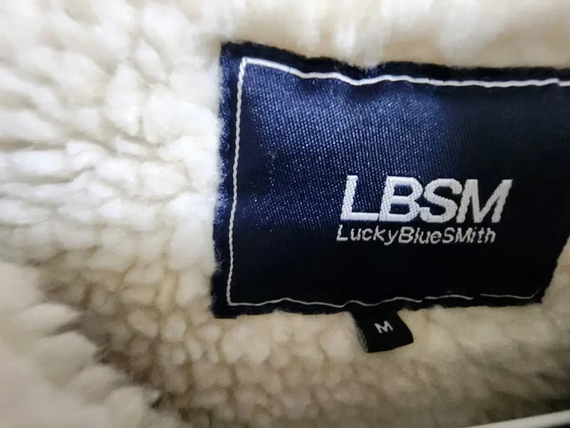 (M)LBSM 양털 쉐르파 데님 자켓 상품이미지4