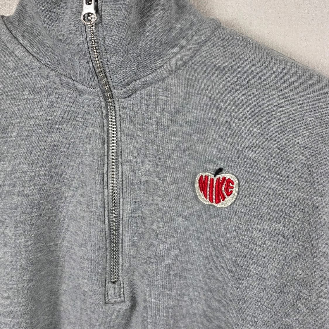 나이키 여성 피닉스 플리스 쿼터집 크롭 스웻셔츠 S 상품이미지4