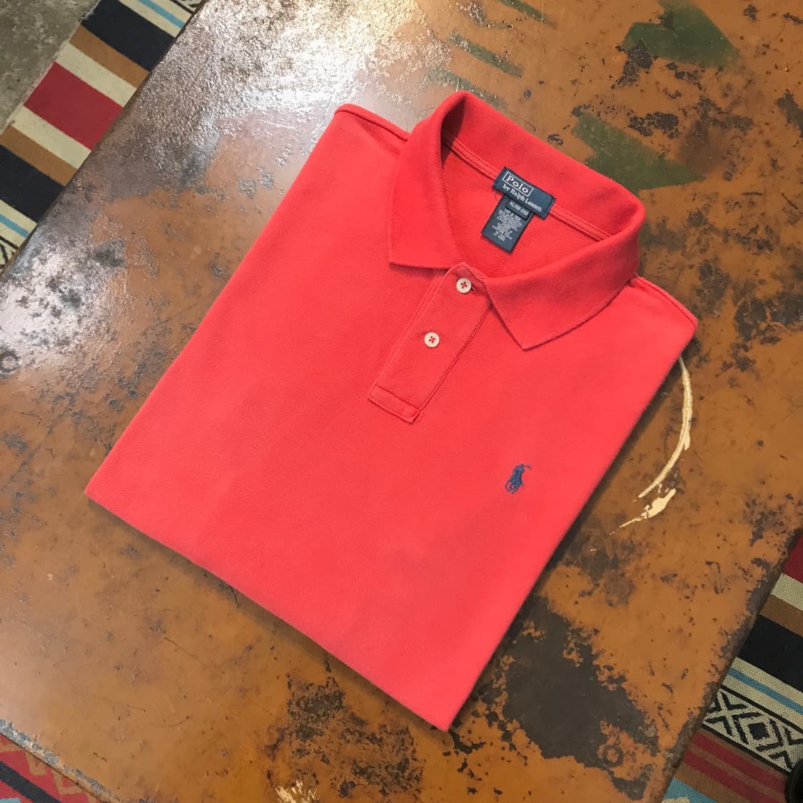 폴로랄프로렌 인디 핑크 긴팔 피케 카라티 남성 102 여성 프리사이즈 상품이미지1