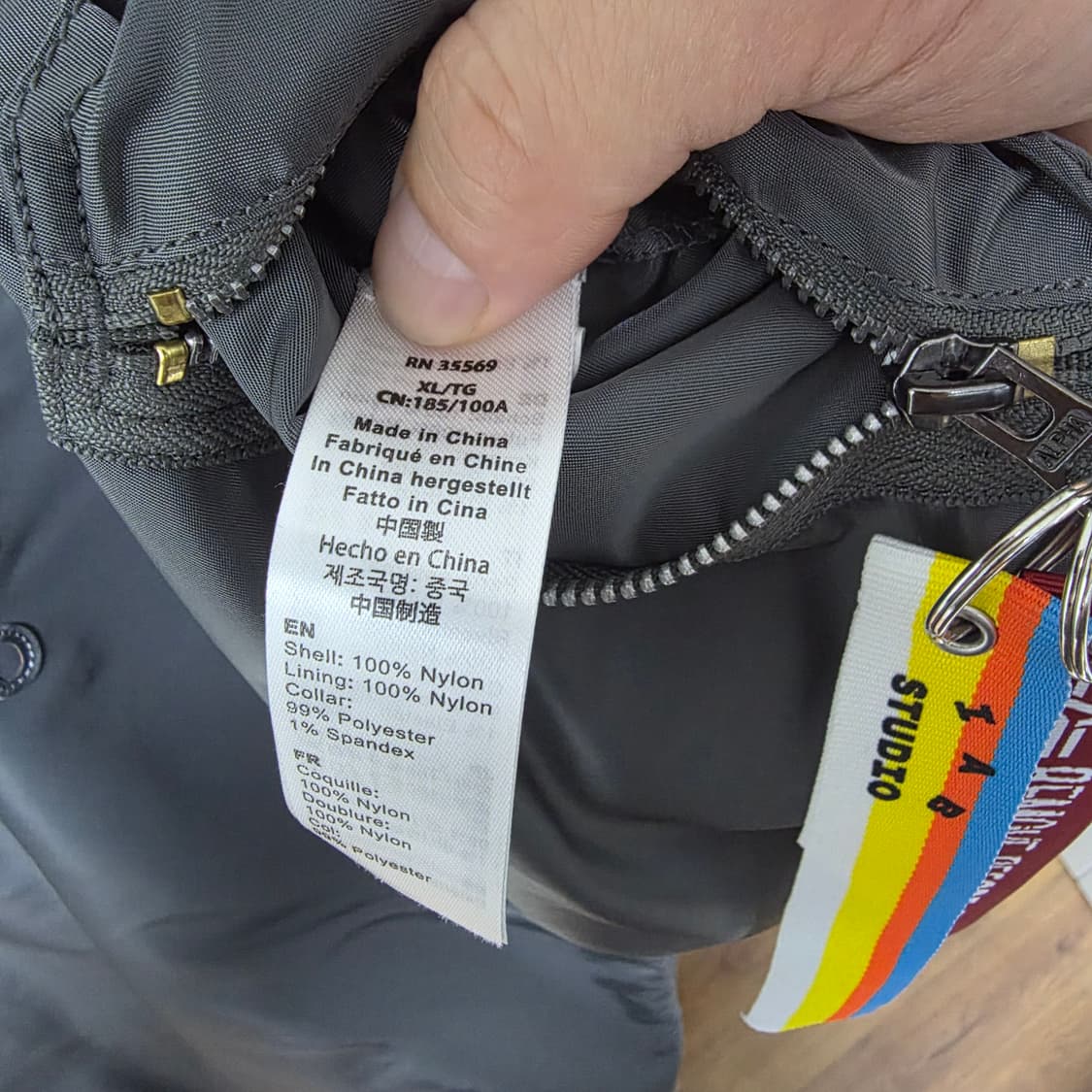 IAB Studio x Alpha Industries MA-1 Jerse 상품이미지4
