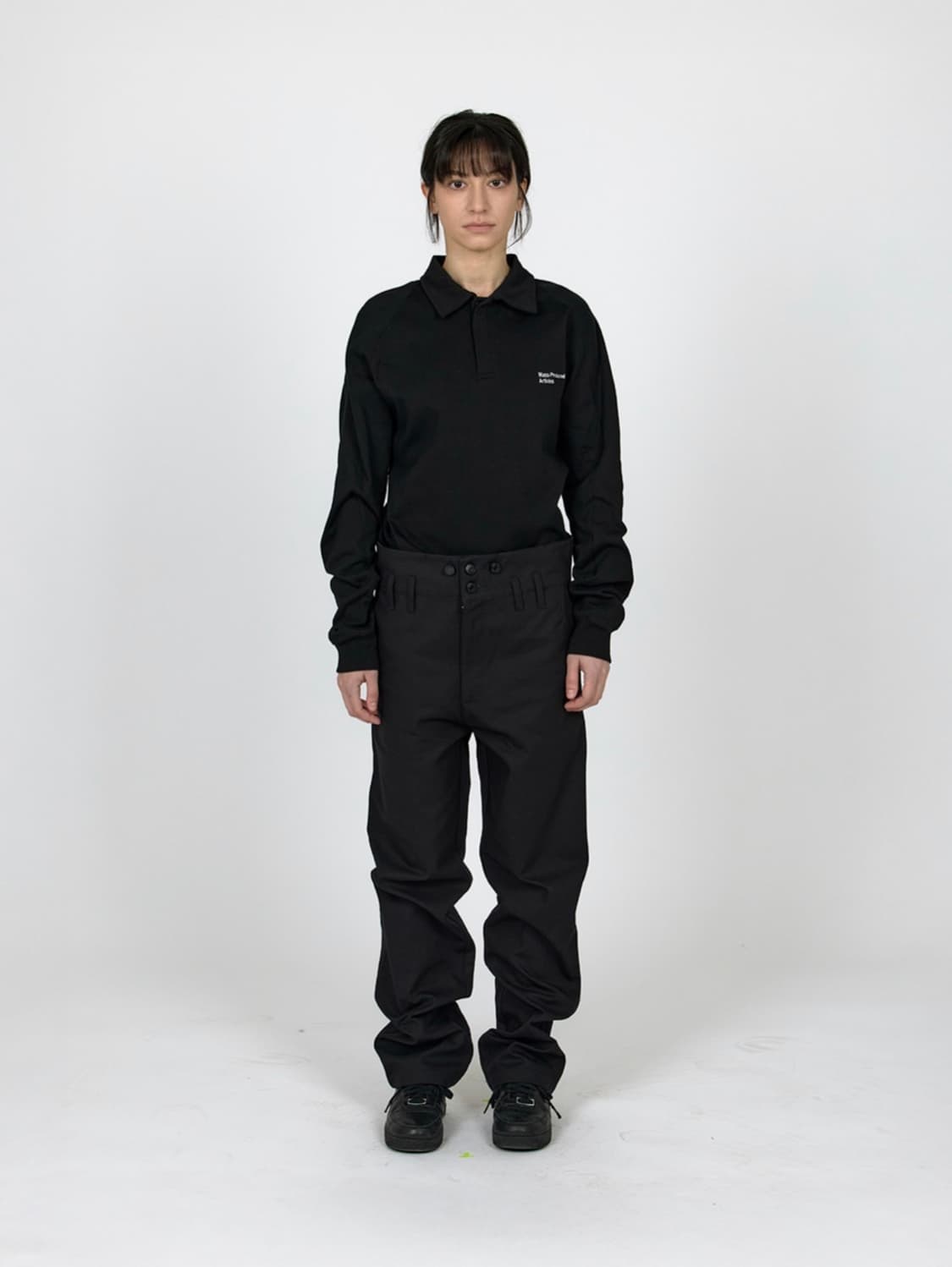 MPa RAISED WAIST PANTS (BLACK) L 상품이미지4