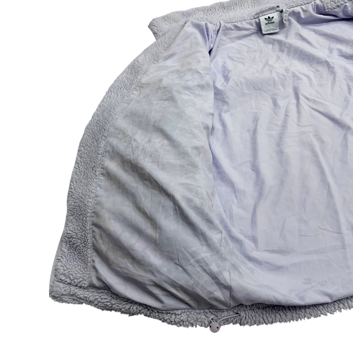 아디다스 연보라 쉐르파 후리스 뽀글이 자켓 95 M 상품이미지3