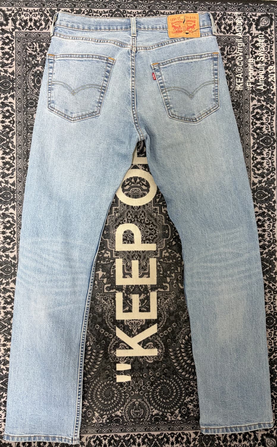 리바이스 505 연청데님 30/32 상품이미지3