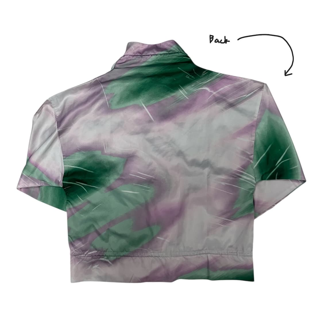 나이키 바람막이 유니크 컬러 크롭 자켓 XS 상품이미지2