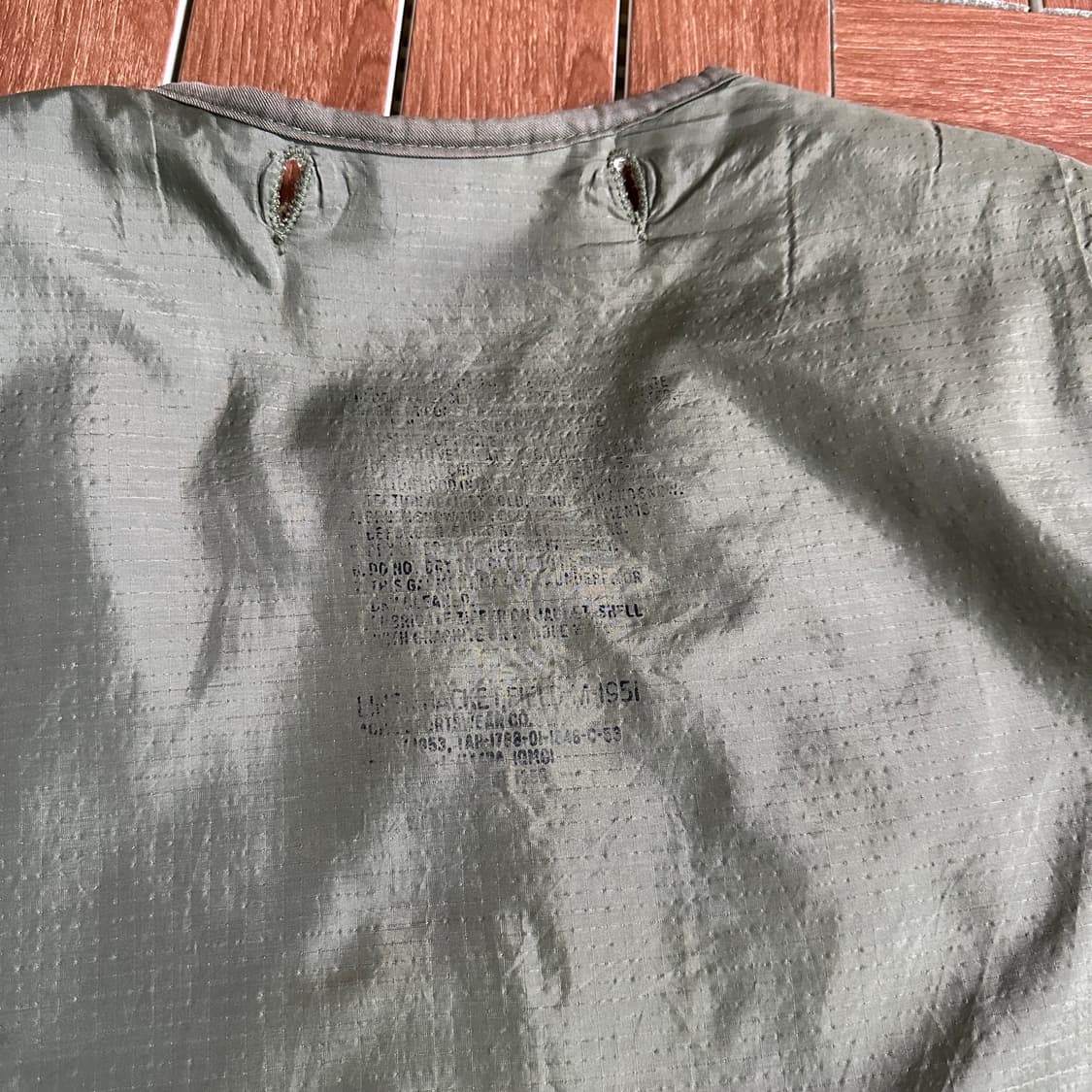 50‘s U.S army M-51 pile liner jacket 상품이미지8