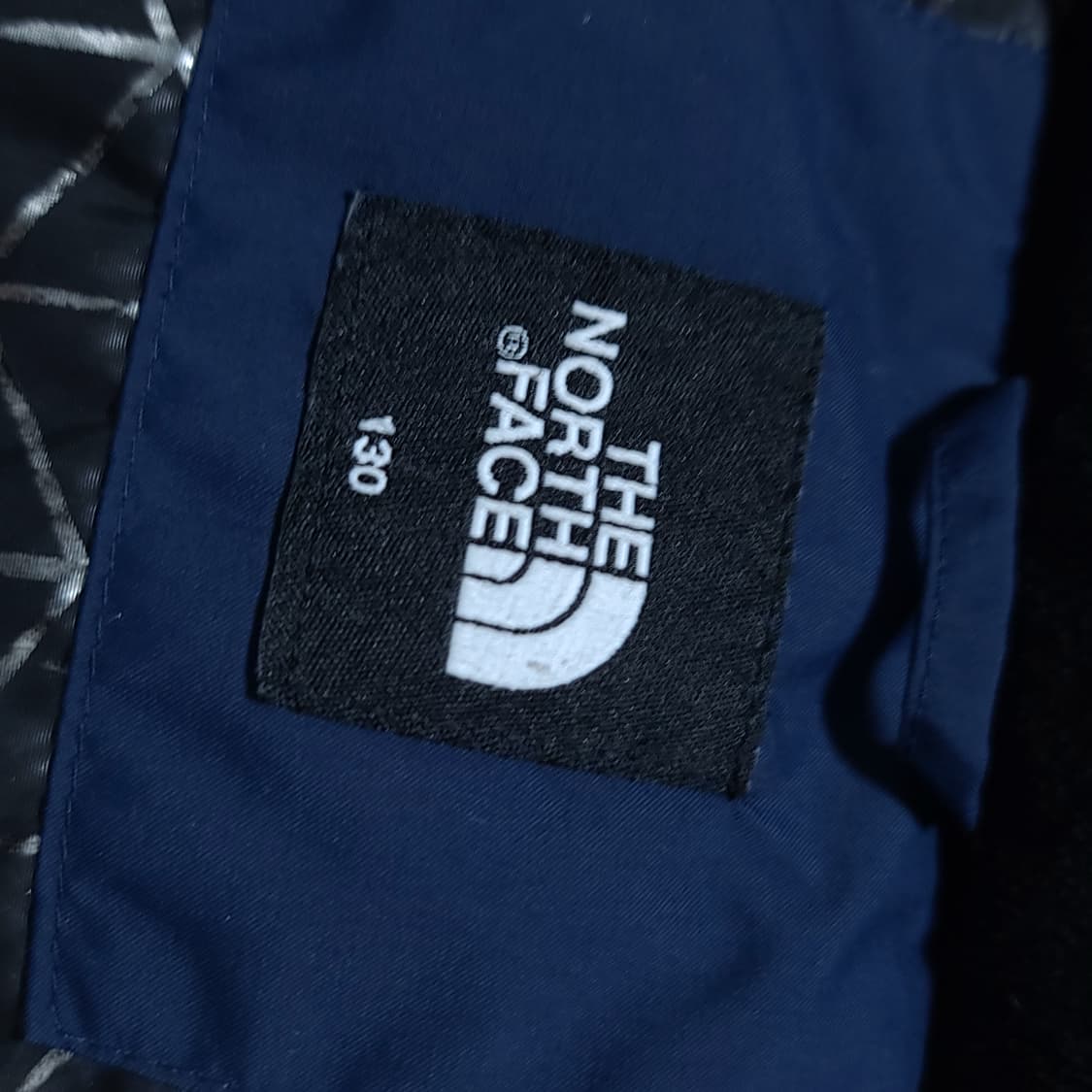 130 ) 노스페이스 키즈 덕다운 패딩 네이비 상품이미지6