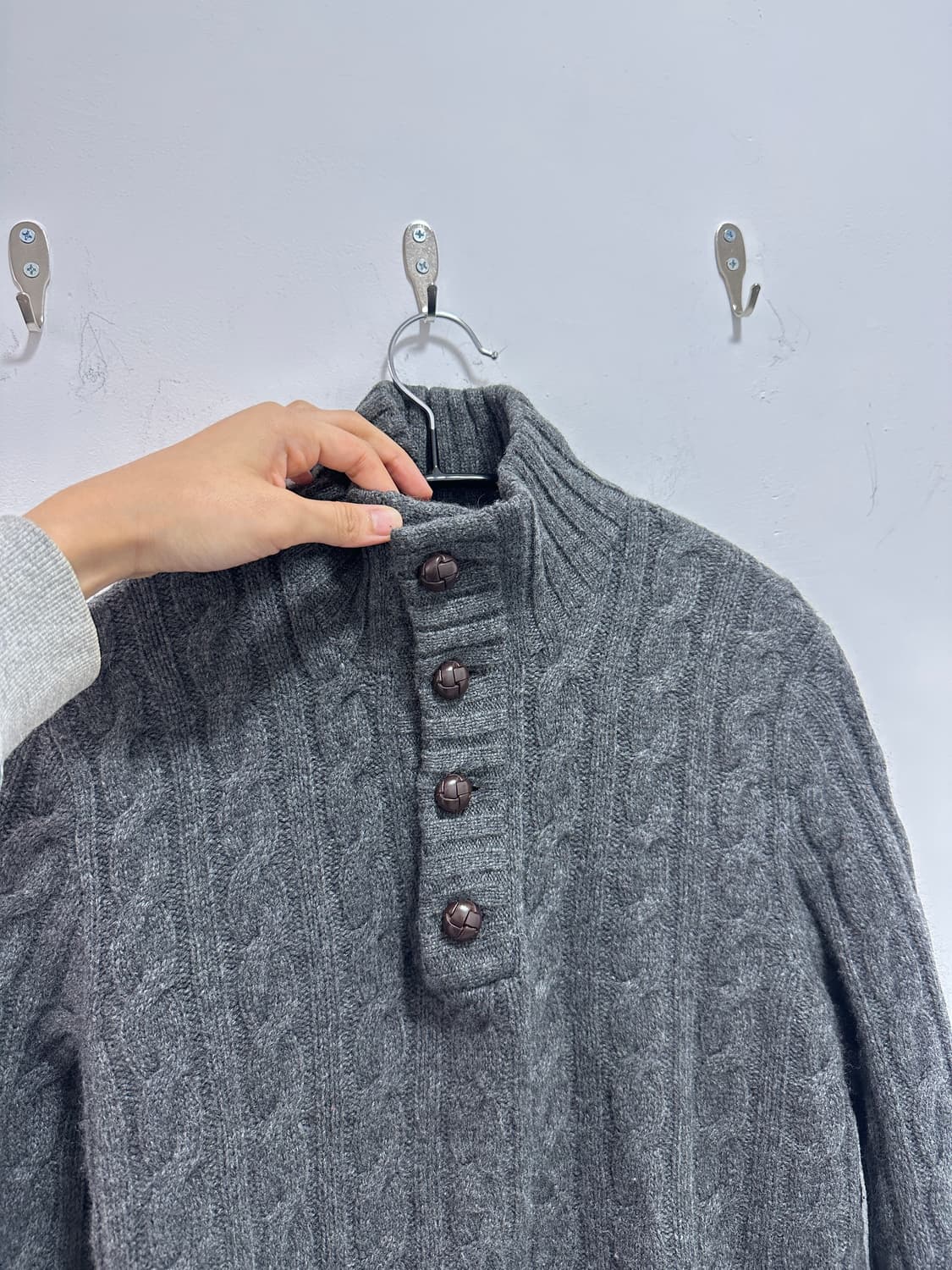 Polo Ralph Lauren lambs wool cable knit 상품이미지4