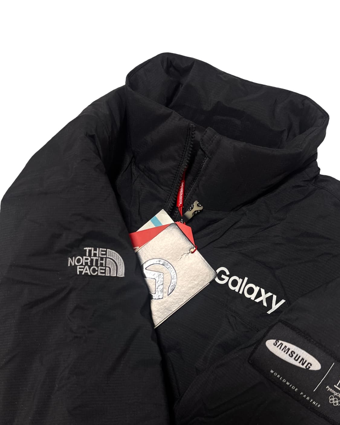 노스페이스 삼성 갤러시 블랙 경량패딩 상품이미지4