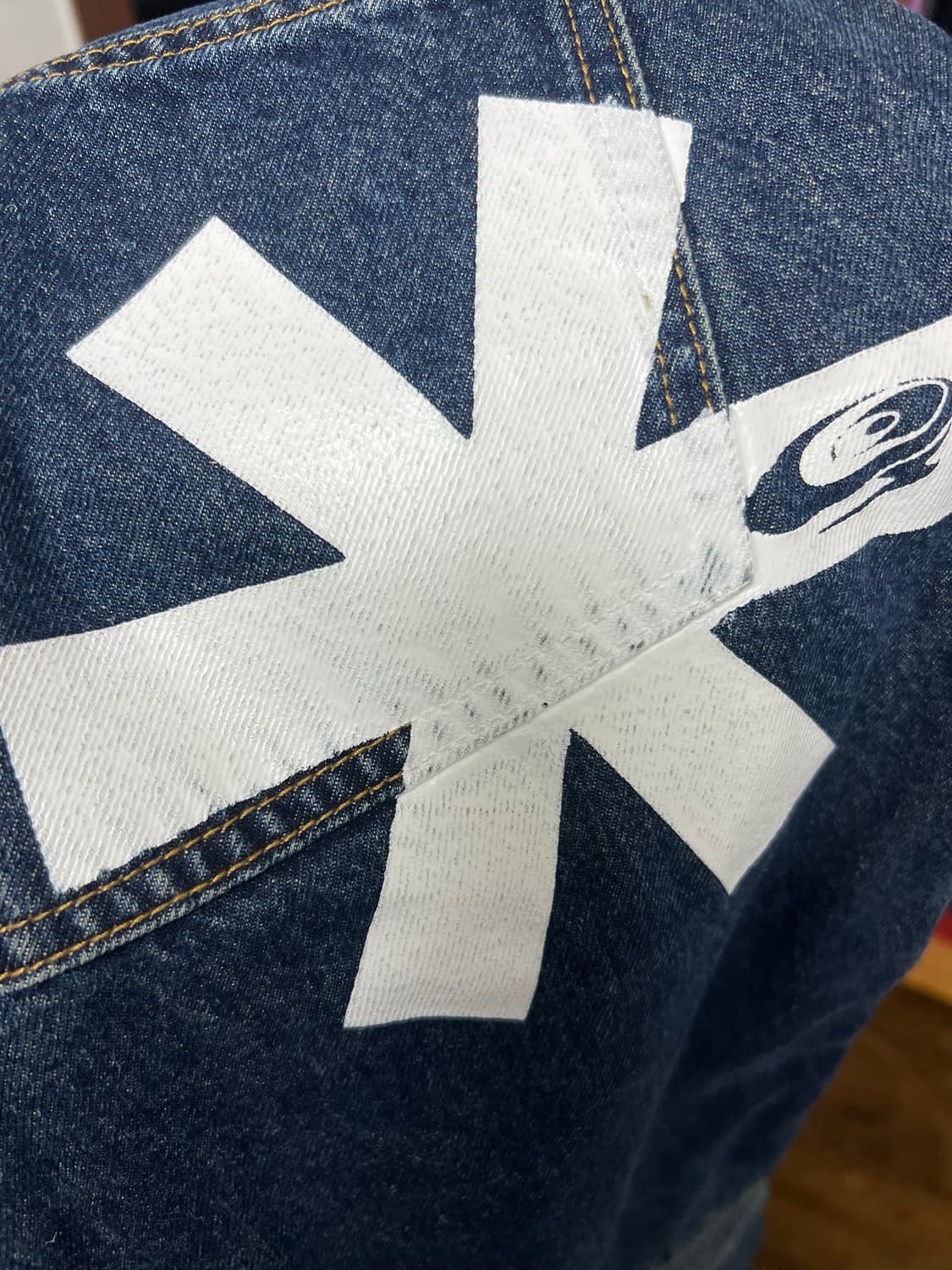 글랙 GP058 니캡 바이커 데님 팬츠 (INDIGO) M 상품이미지5