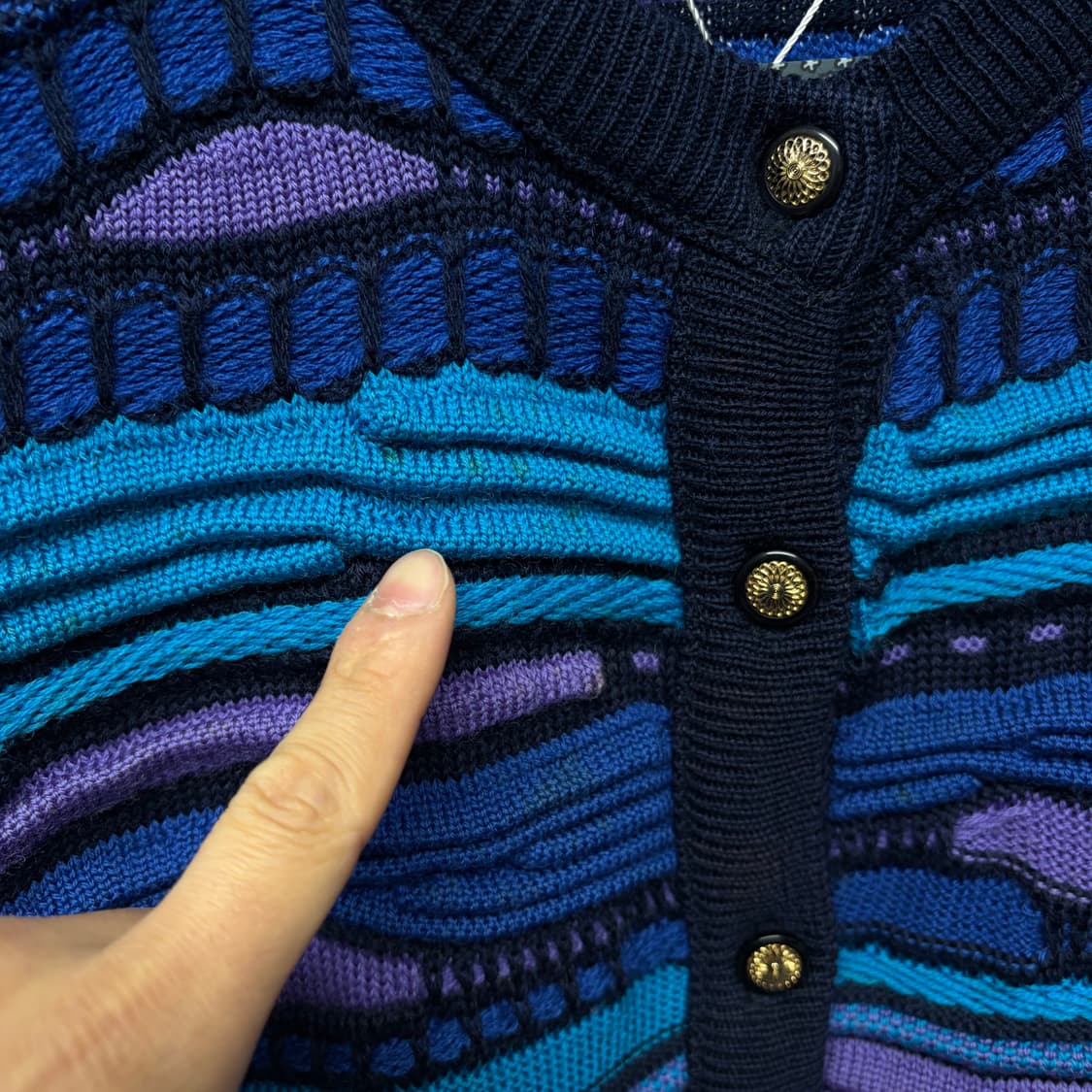 투랄리 울 케이블 가디건 상품이미지5