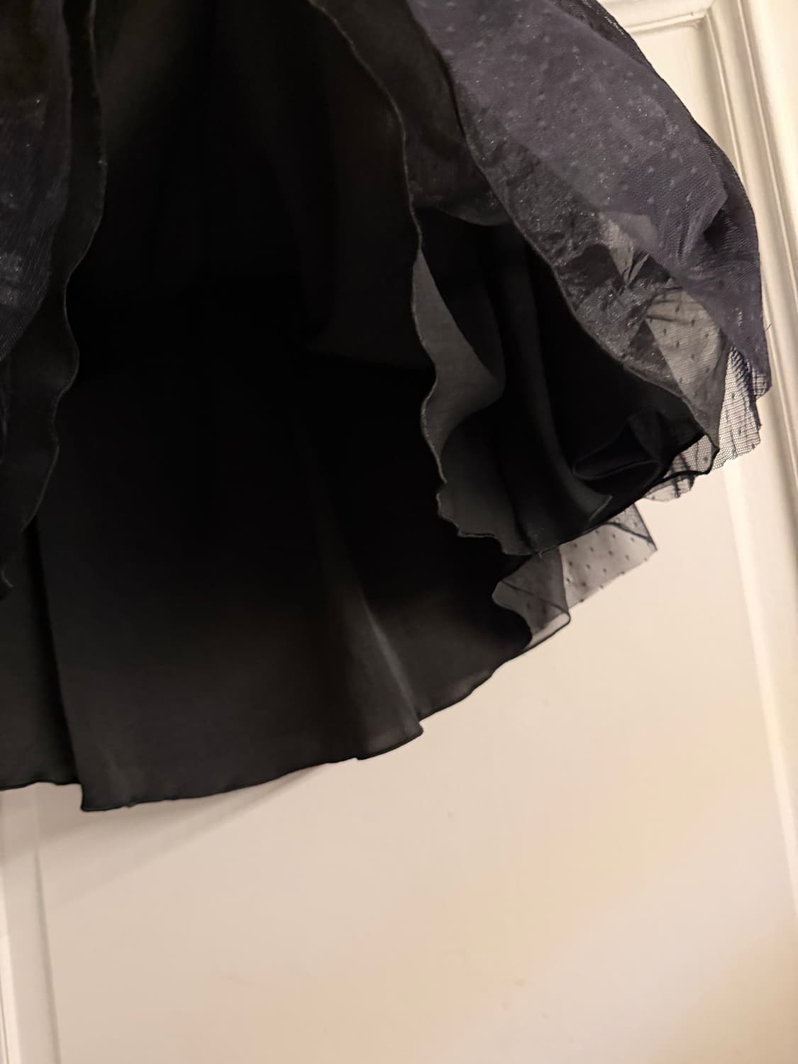 beams 도트 튤 미디 스커트 상품이미지7