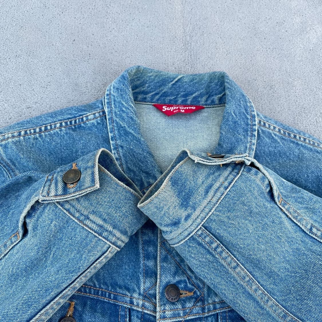 슈프림 x 블랙사바스 16ss 데님 트러커자켓 상품이미지6