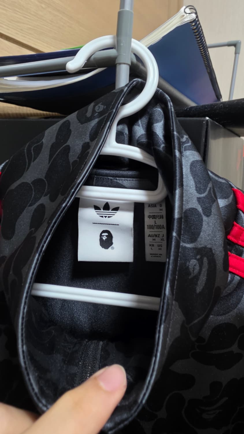 아디다스 베이프 트랙탑 블랙 상품이미지2