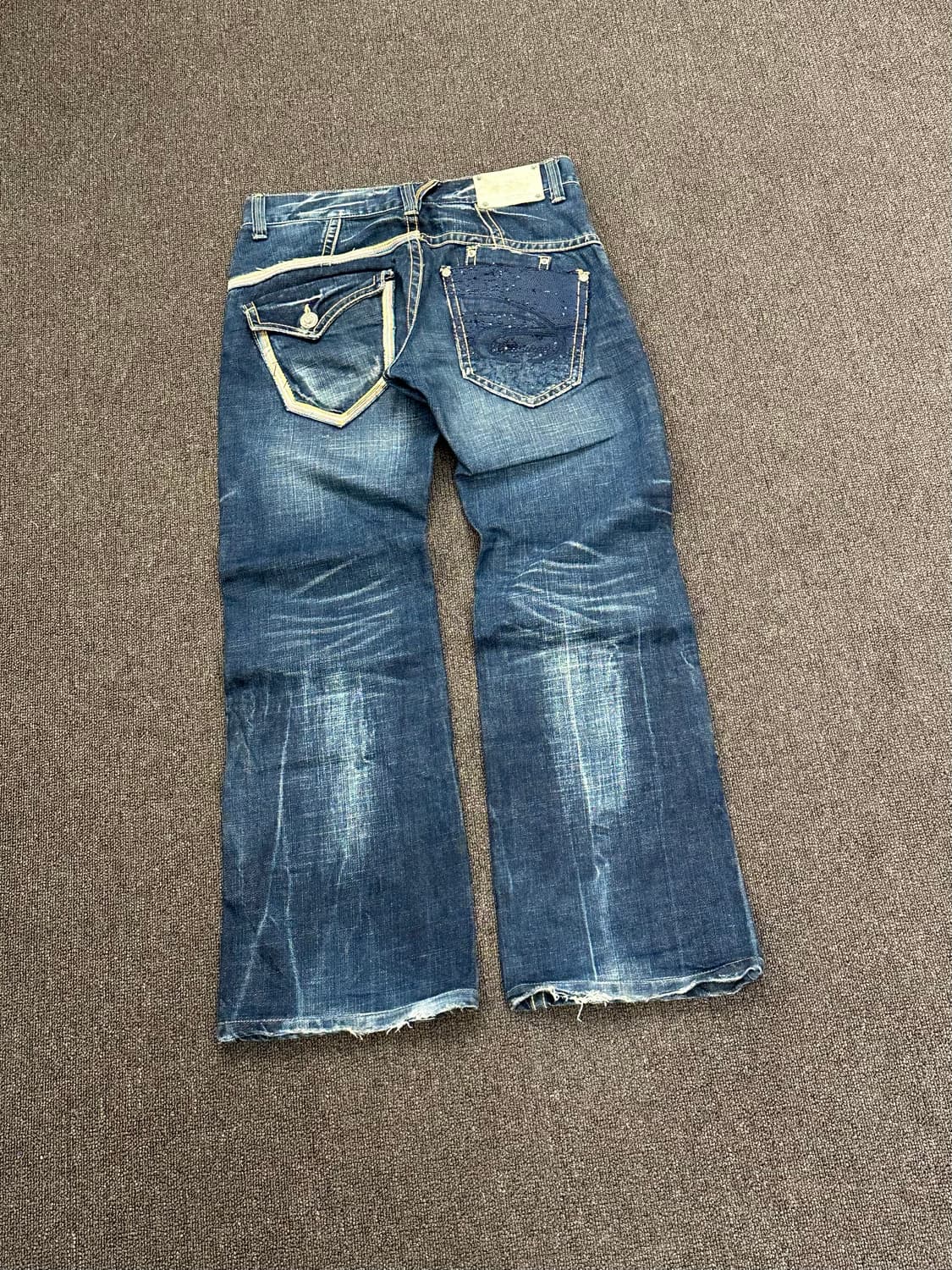 30)레드페퍼 빈티지 y2k 자수 디테일 데님팬츠 상품이미지5