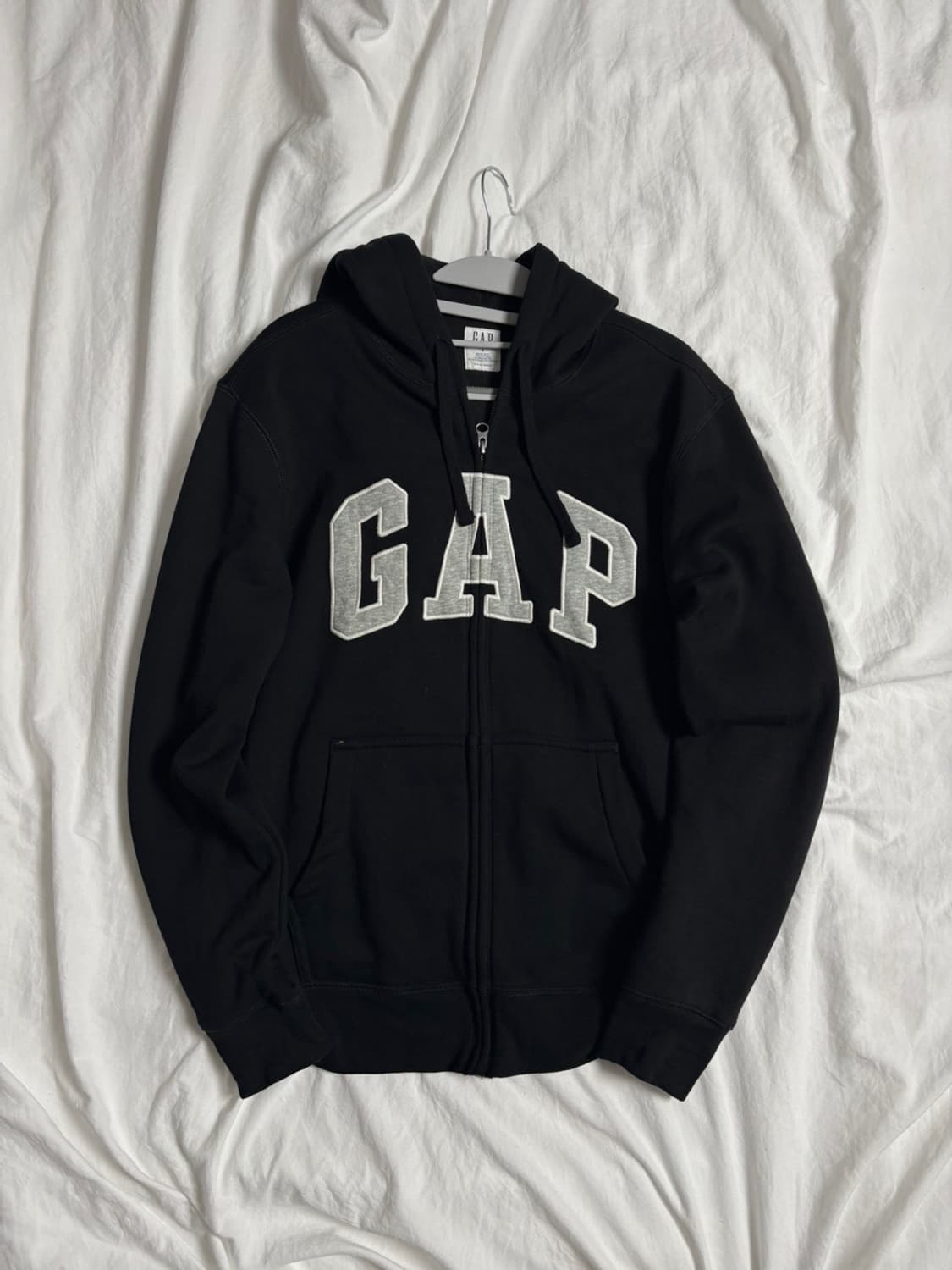 갭 블랙 후드집업 상품이미지3