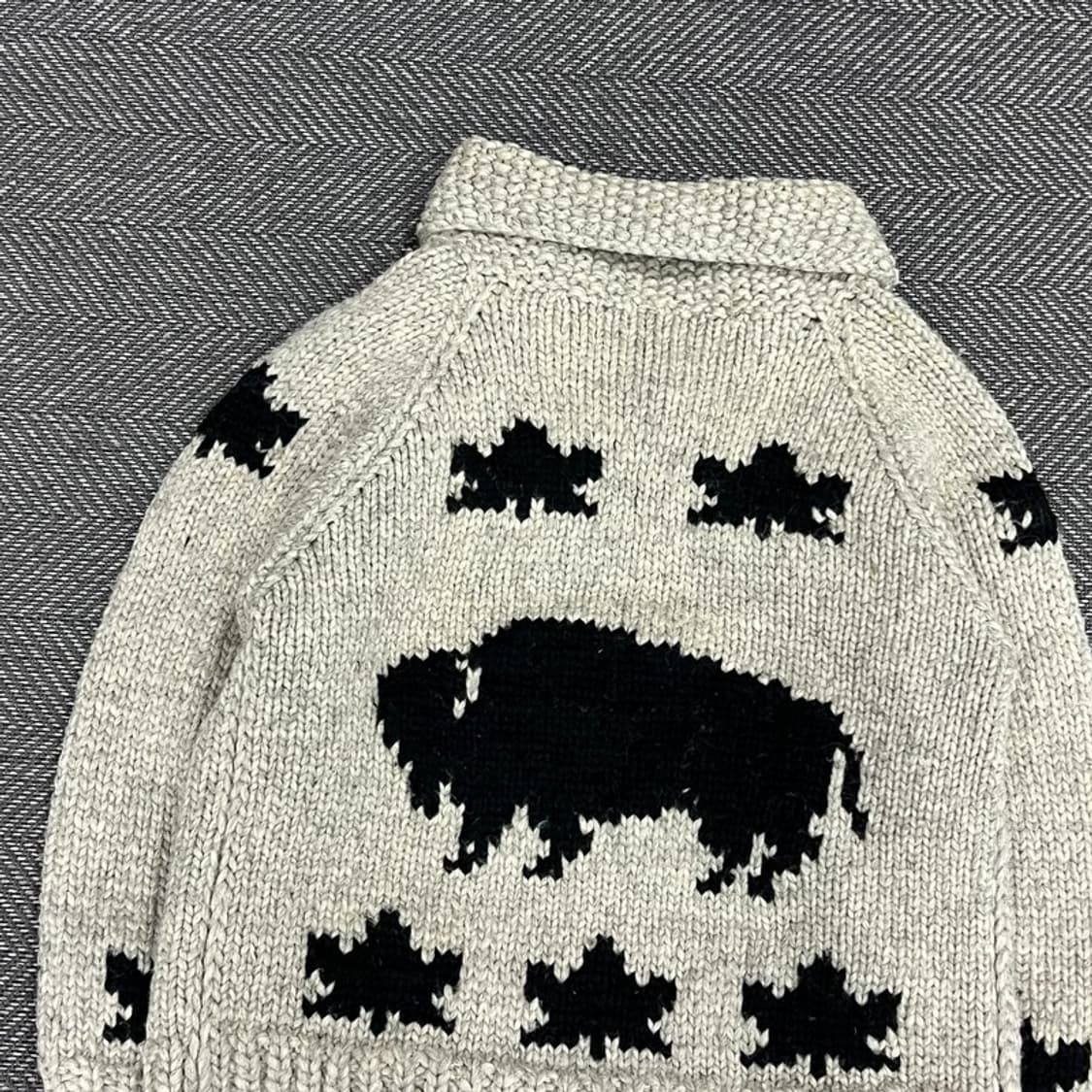 메이플 패턴 코위찬 집업  v1249 상품이미지4