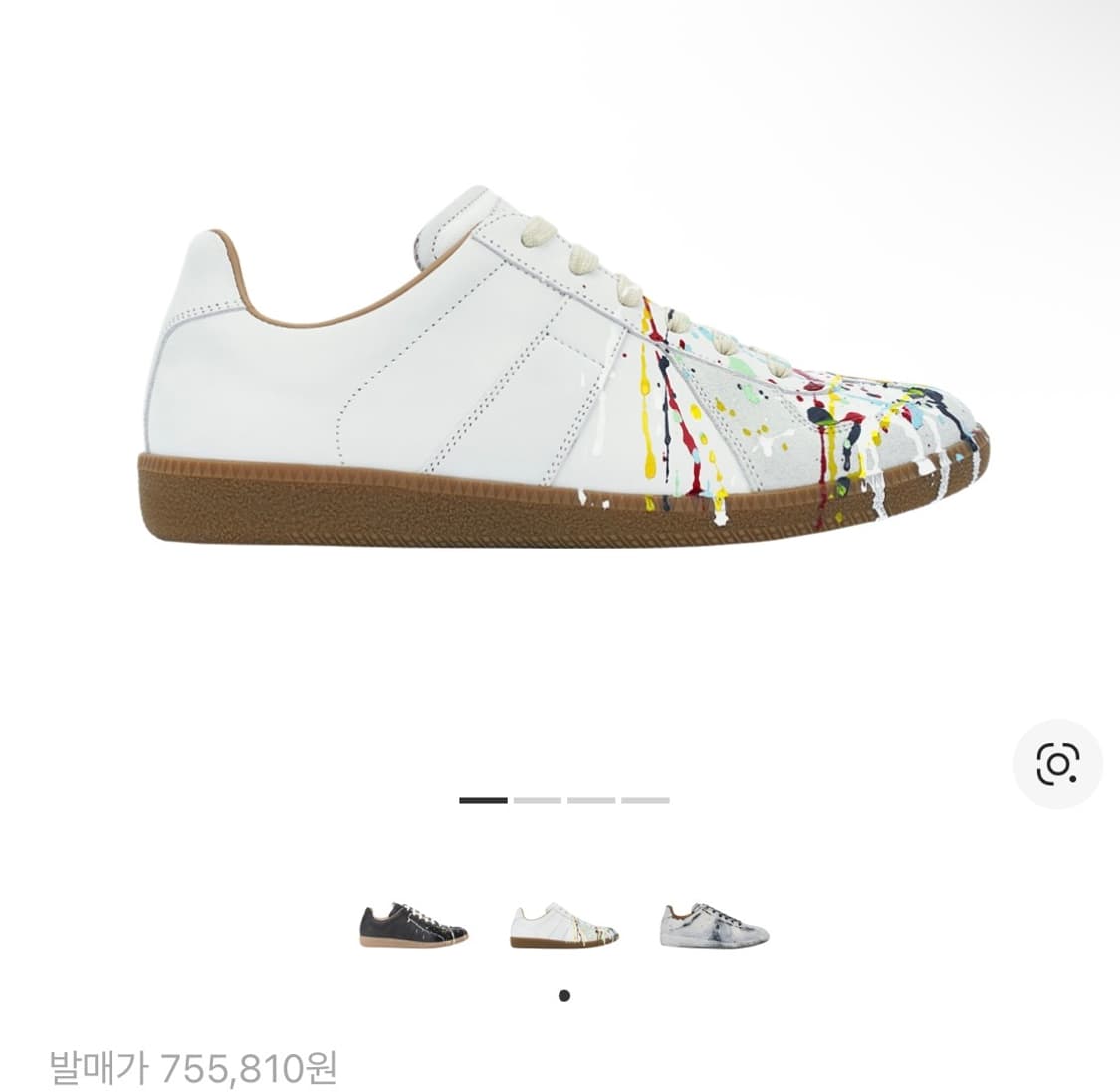 메종 마르지엘라 레플리카 페인트 드롭 스니커즈 상품이미지2