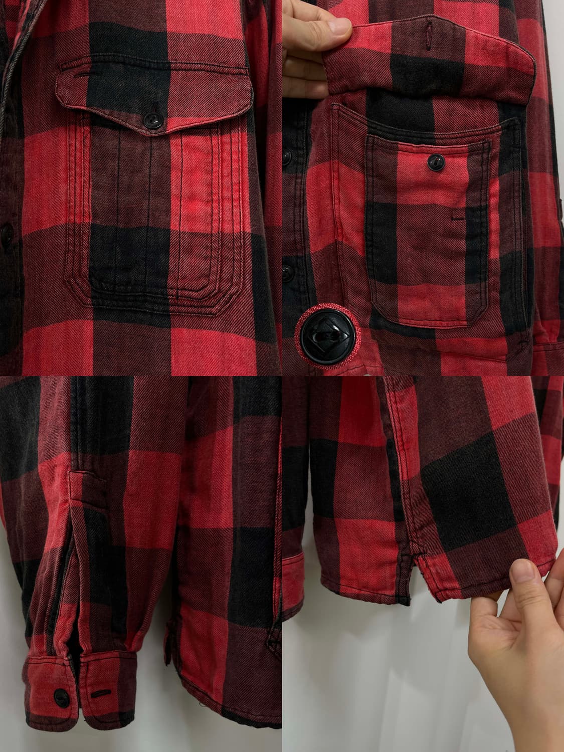 폴로 랄프로렌 더블페이스 버팔로 매키노 크루저 헌팅 자켓 상품이미지6