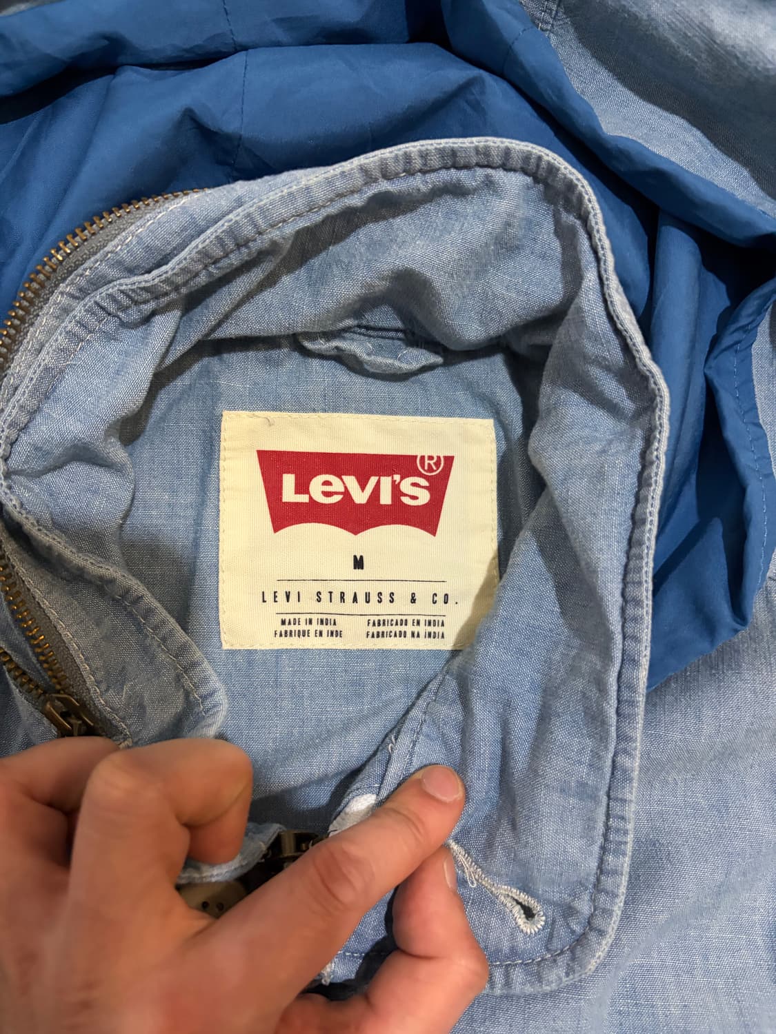 M) 리바이스 데님 후드 자켓 M-51 상품이미지7