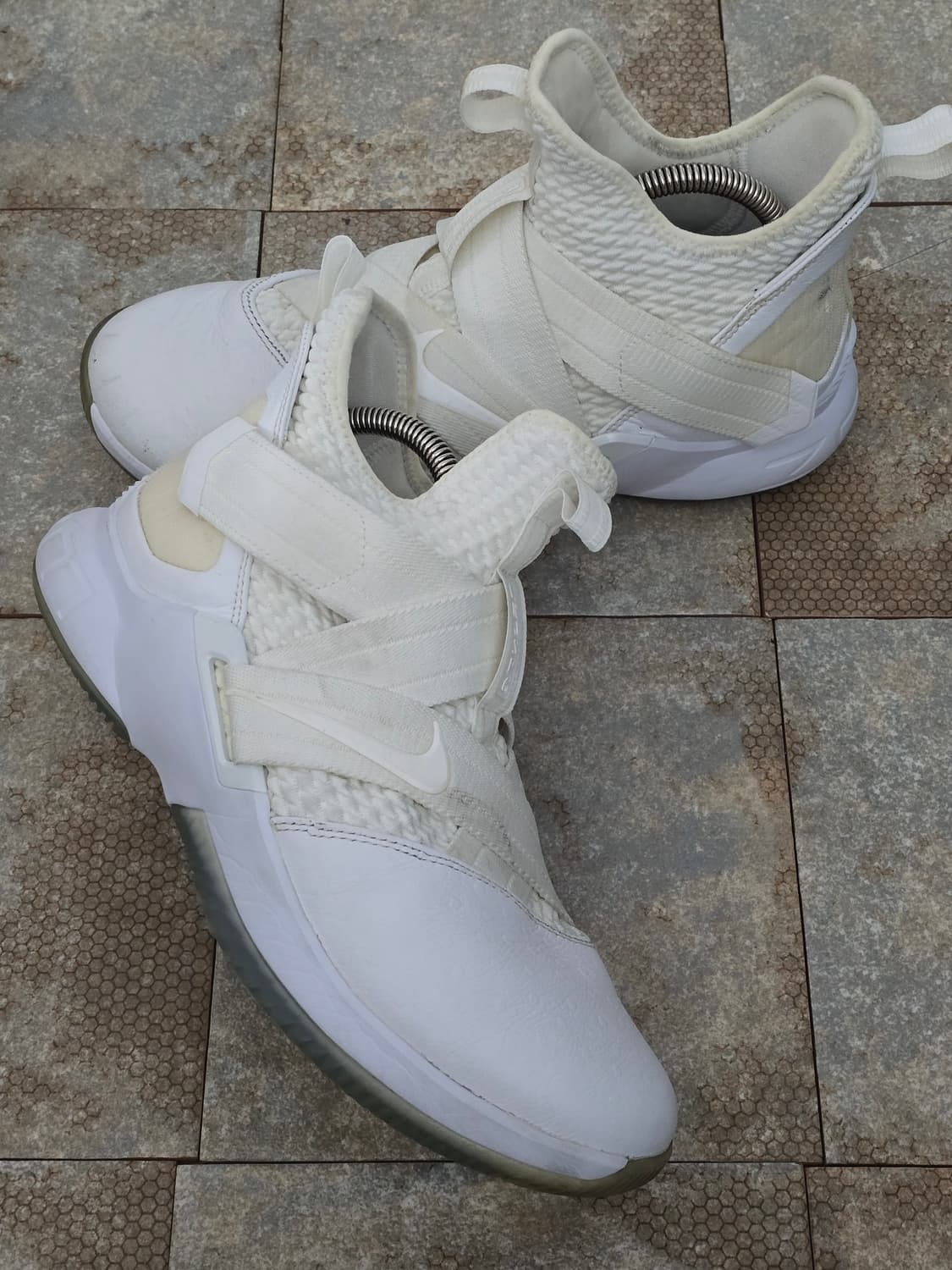 (270)나이키 르브론 12 솔져 화이트 상품이미지7