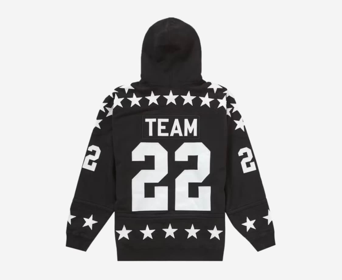 슈프림 하키 후드 스웨트셔츠 블랙 - 22FW 상품이미지2