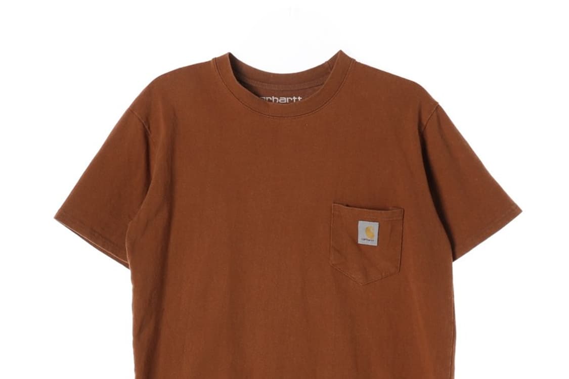 칼하트 WIP 포켓 티셔츠 해밀턴 브라운 L 상품이미지3