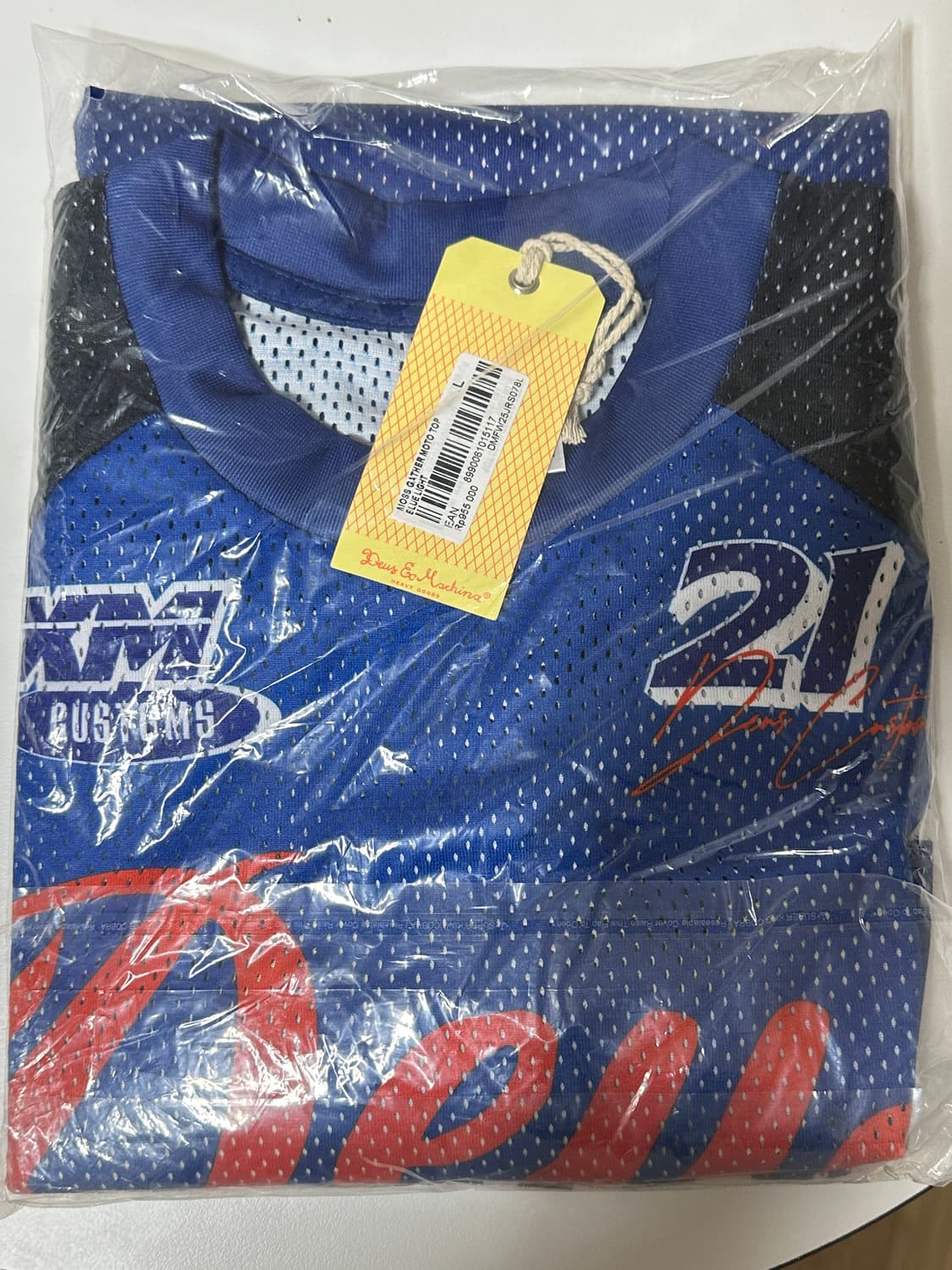 새상품 데우스 엑스미키나 저지 moss gather moto 상품이미지2