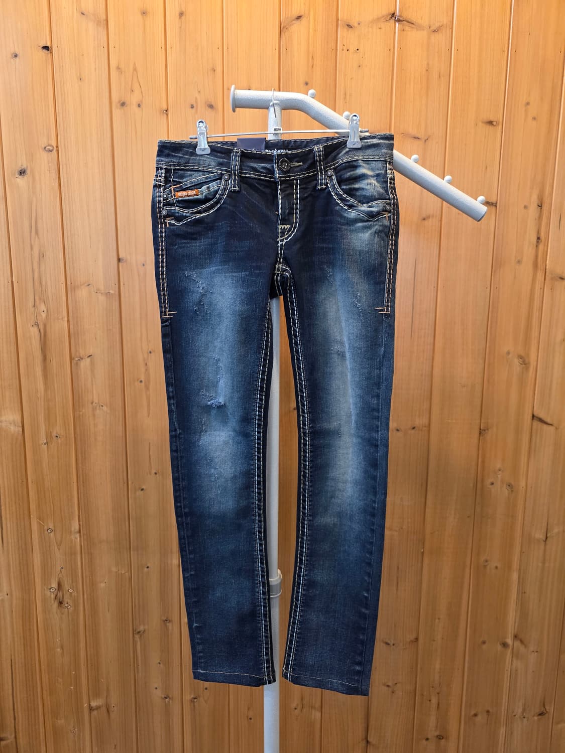 (여성) 부츠컷 데님 팬츠 상품이미지4