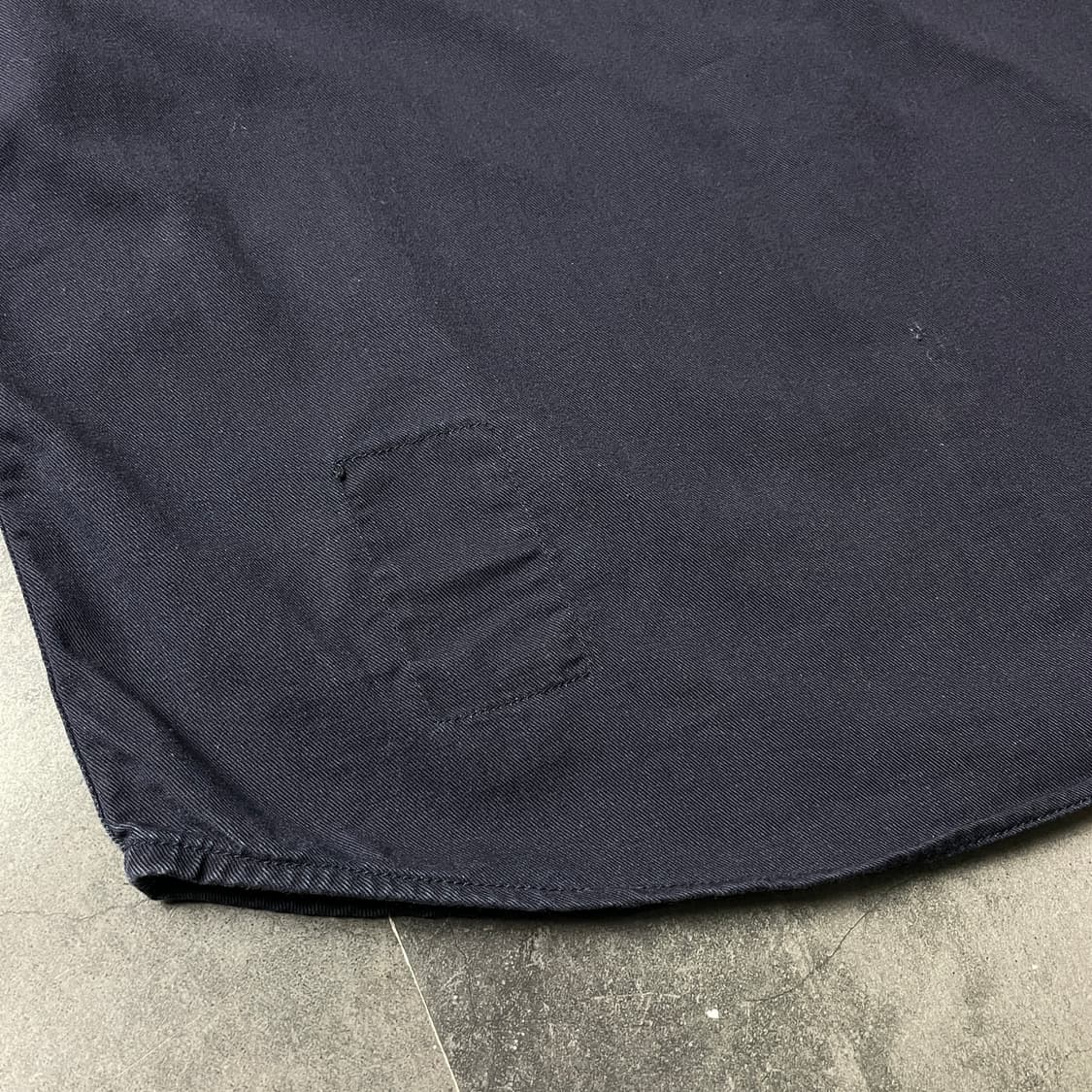 CARHARTT 칼하트 빈티지 네이비 플랩포켓 워크 셔츠 A00884 상품이미지8