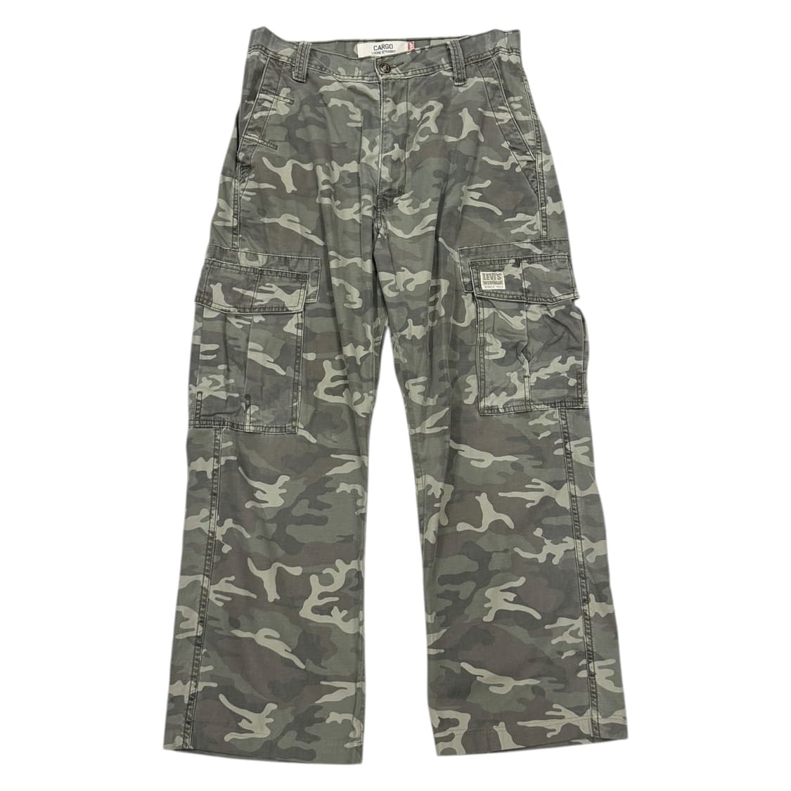 리바이스 빈티지 밀리터리 카모플라쥬 카모 Y2K 카고팬츠 바지 상품이미지1