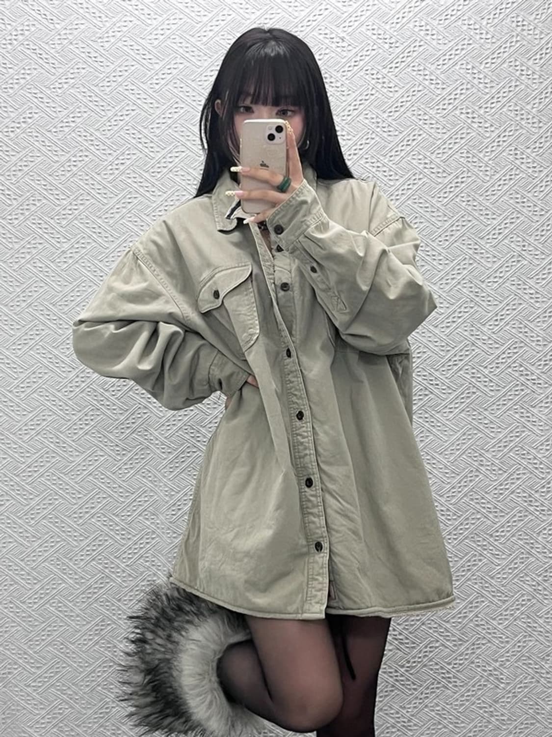 리바이스 빈티지 컨트리 트러커 양털 쉐르파 셔츠 XXL C09771 상품이미지1