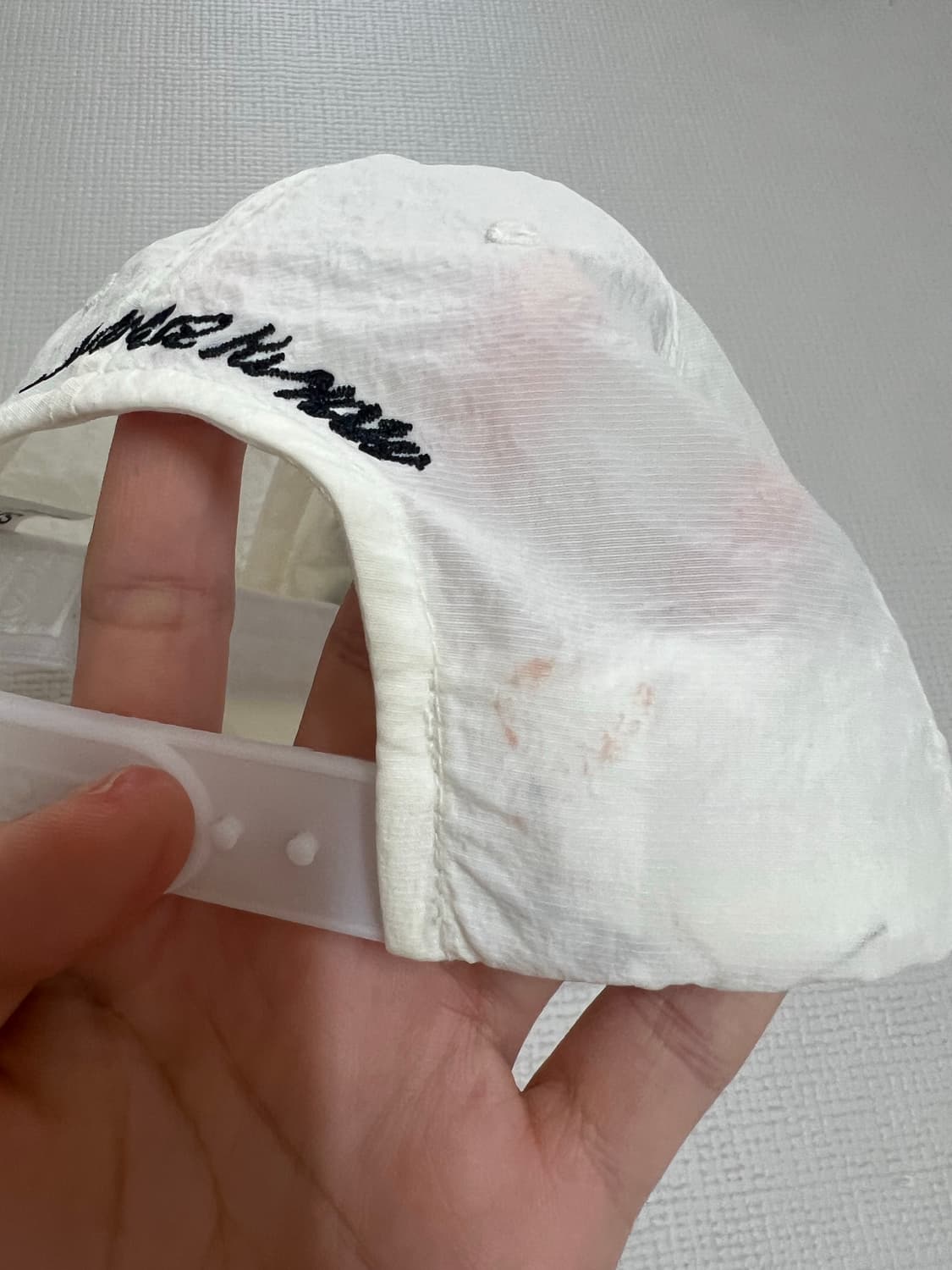 에스이오 볼캡 화이트 상품이미지2