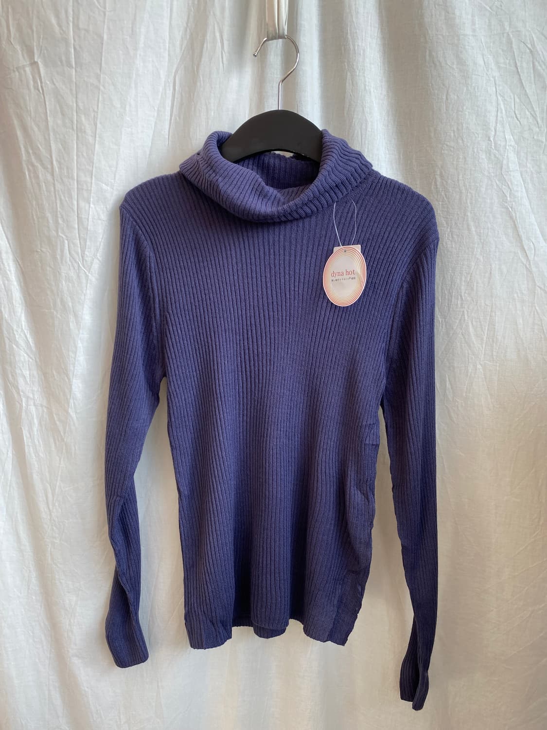 퍼플 터틀넥 니트탑(S/새상품) 상품이미지2