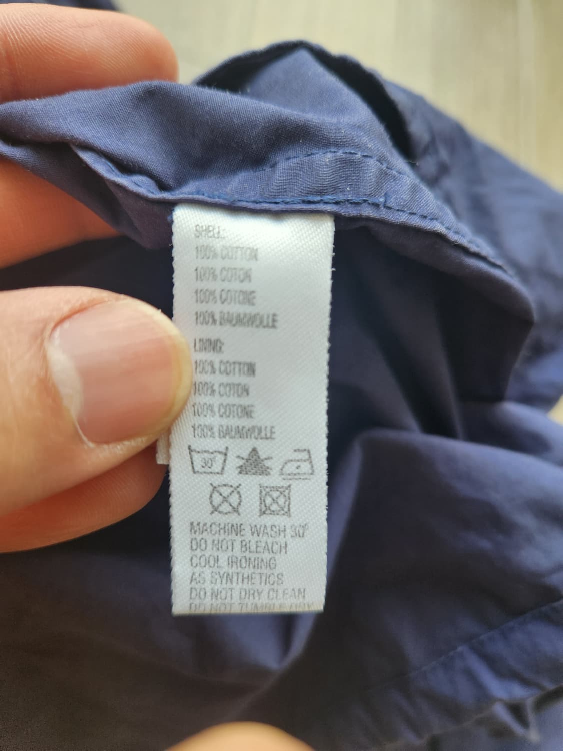 폴스미스 빈티지 후드 코튼 자켓 M 상품이미지3