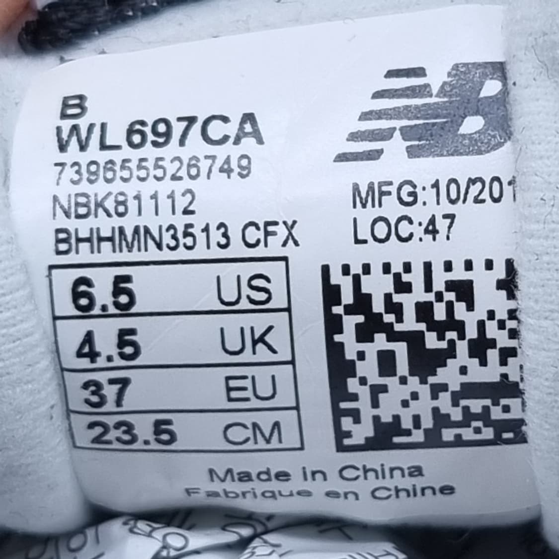 뉴발란스 697 여성운동화235 상품이미지6