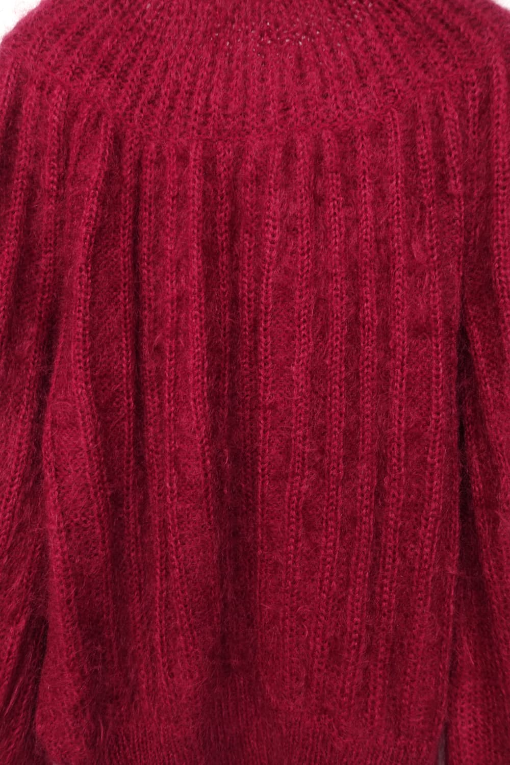  90's GEORGES MEMMI PARIS 모헤어 니트 가디건 상품이미지8