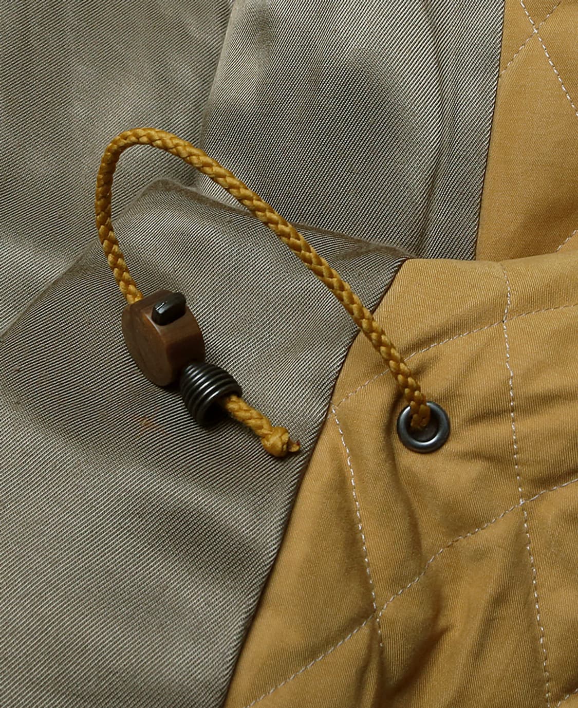 몬테도로 [Montedoro] 머스타드 이태리 클래식 퀼팅 자켓 상품이미지5