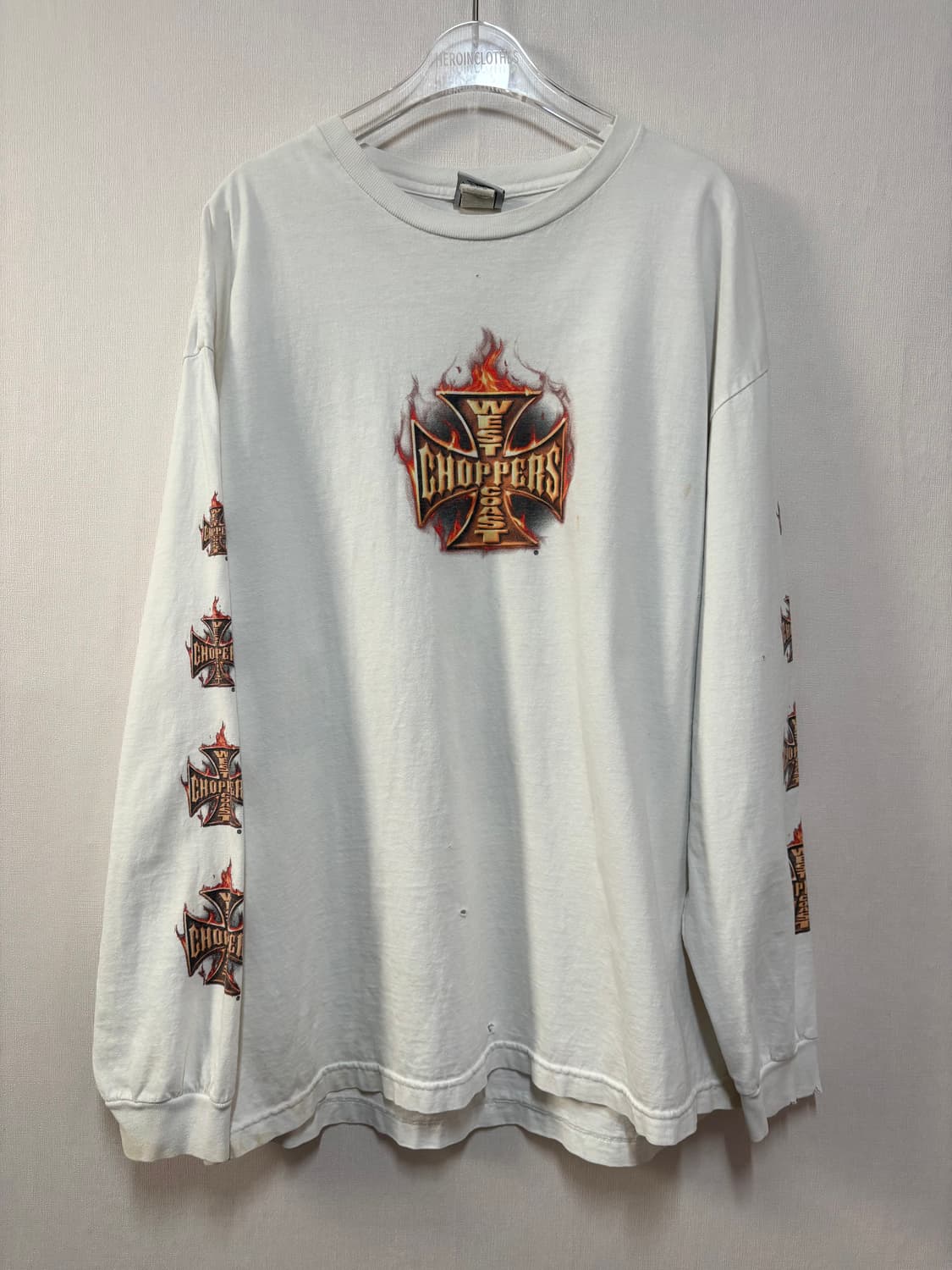 [XL] 90‘s West Coast Choppers 플레임 롱슬리브 상품이미지1