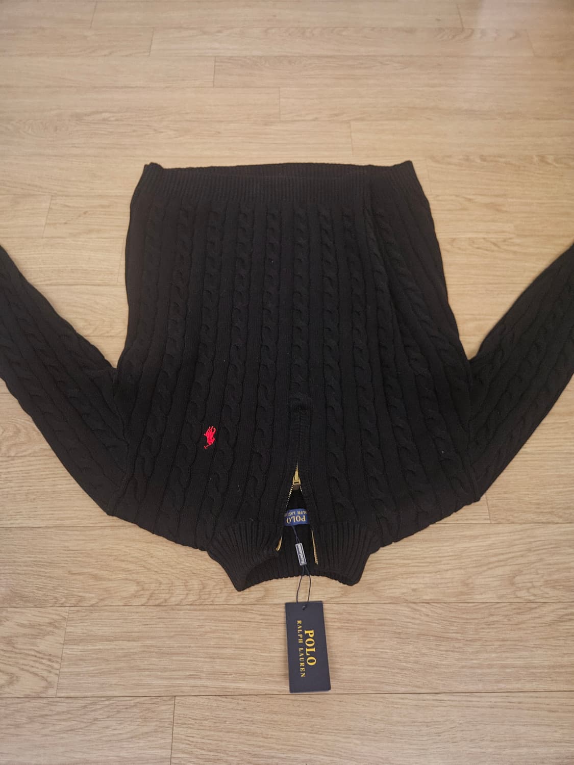 폴로 반집업 니트  상품이미지1