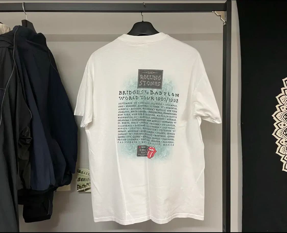 롤링스톤즈 90s 밴드티 상품이미지3