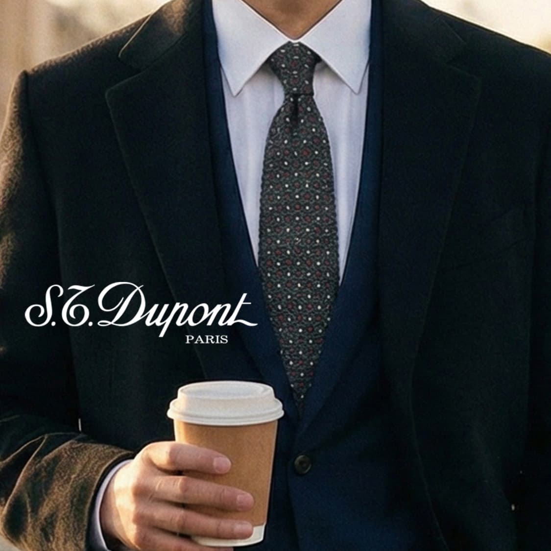 듀퐁 실크 마이크로 패턴 자수 로고 넥타이 8cm A+등급 A19346
 상품이미지1