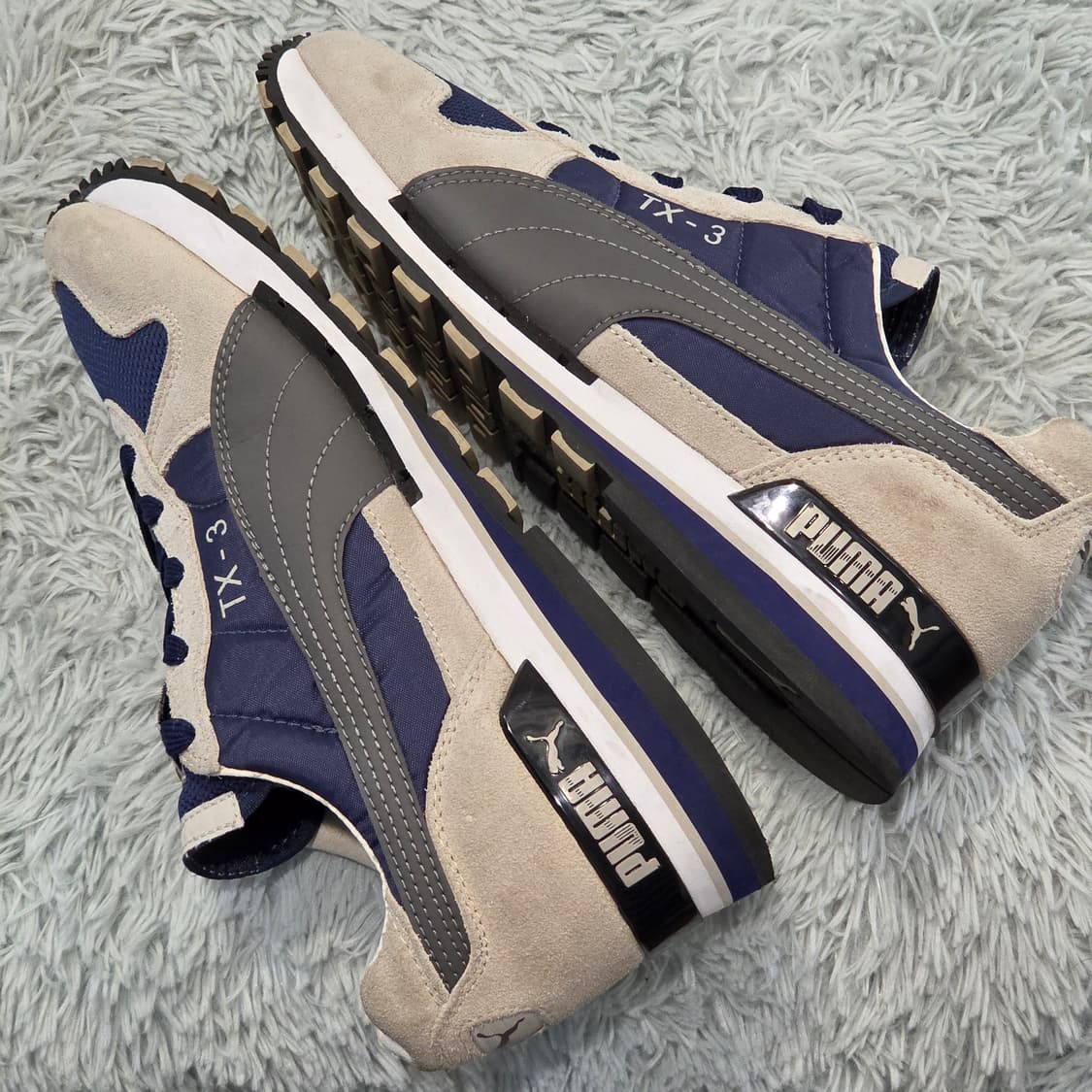5x-30:PUMA TX-3 빈티지 러닝화 Navy/Grey(230) 상품이미지7