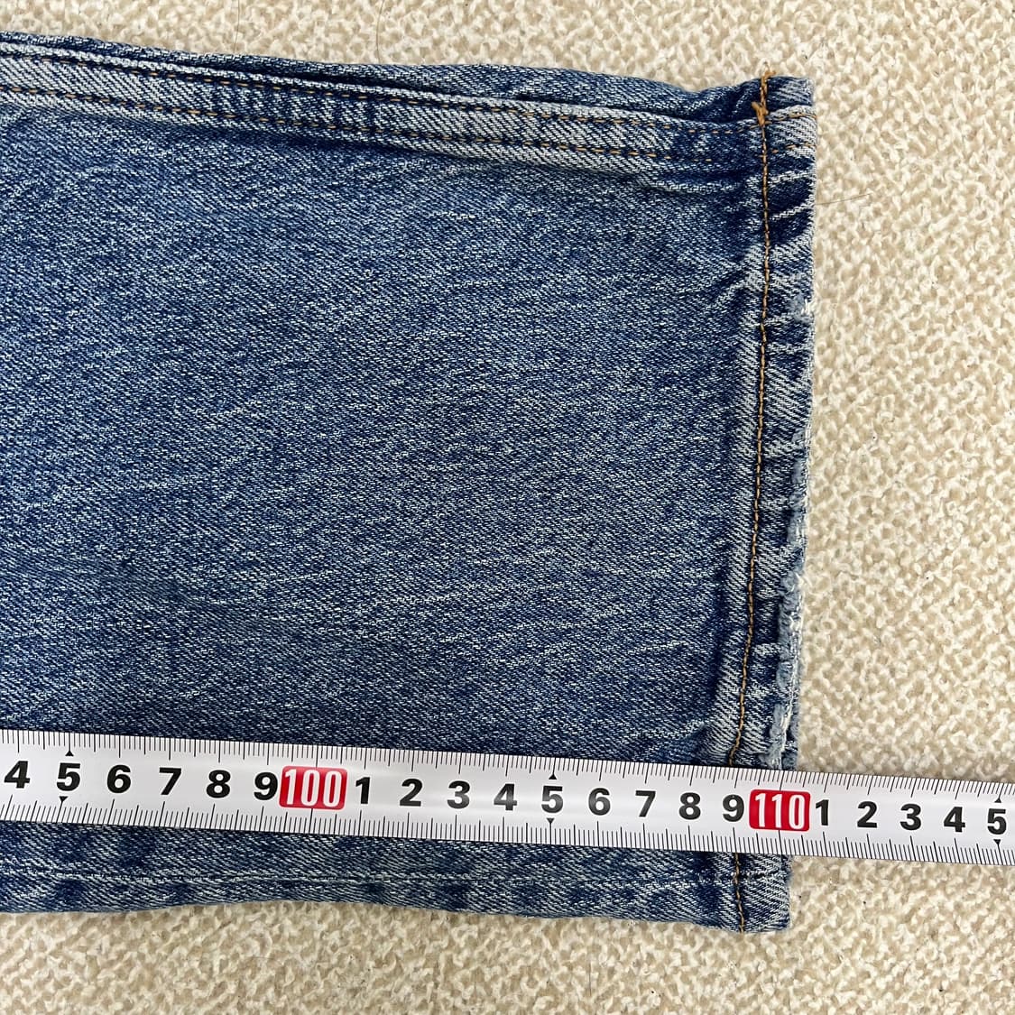 [36] 자라 하이웨스트 여성 스트레이트 데님 청바지 0119M1 상품이미지8