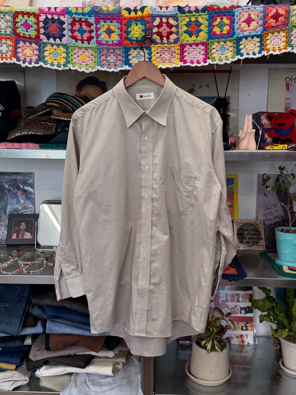 HARE im product 베이지 셔츠  상품이미지1