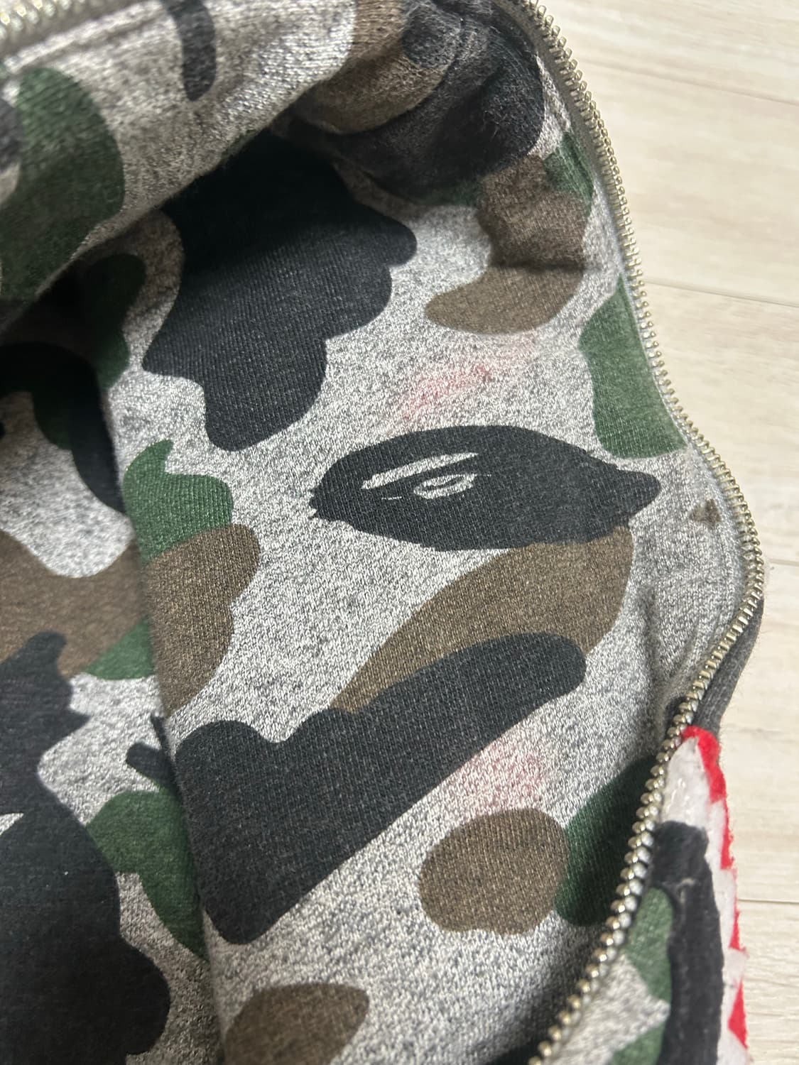 희귀매물 베이프 후드집업 상품이미지6