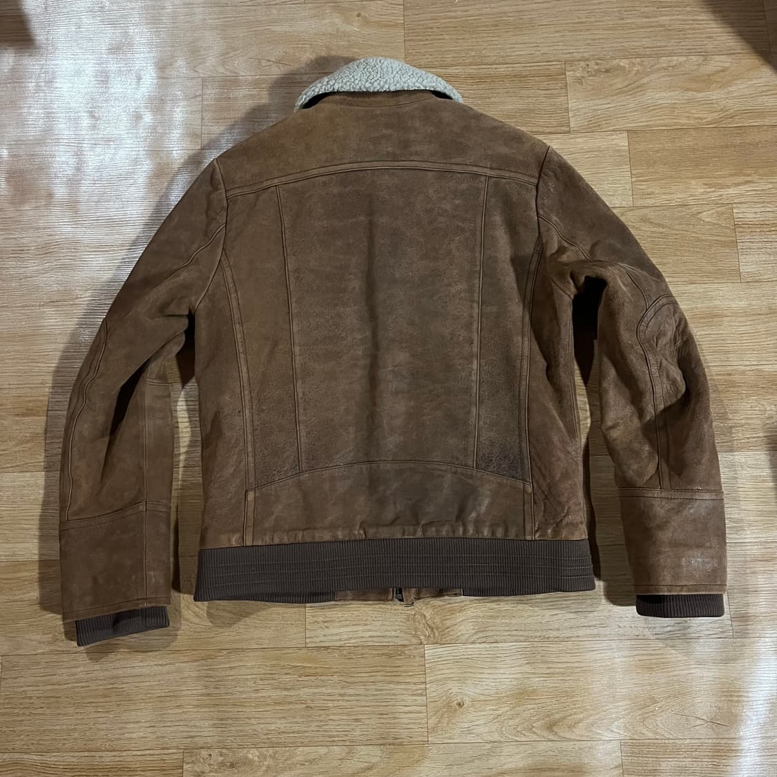 [97] 시리즈 시어링 스웨이드 가죽자켓 상품이미지7