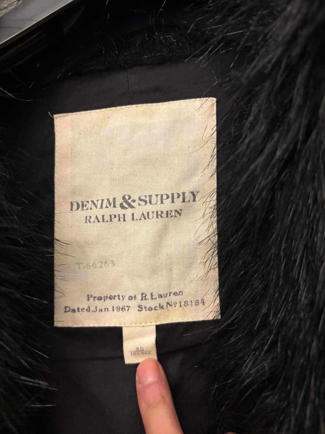 데님앤서플라이 랄프로렌 퍼 베스트 상품이미지3